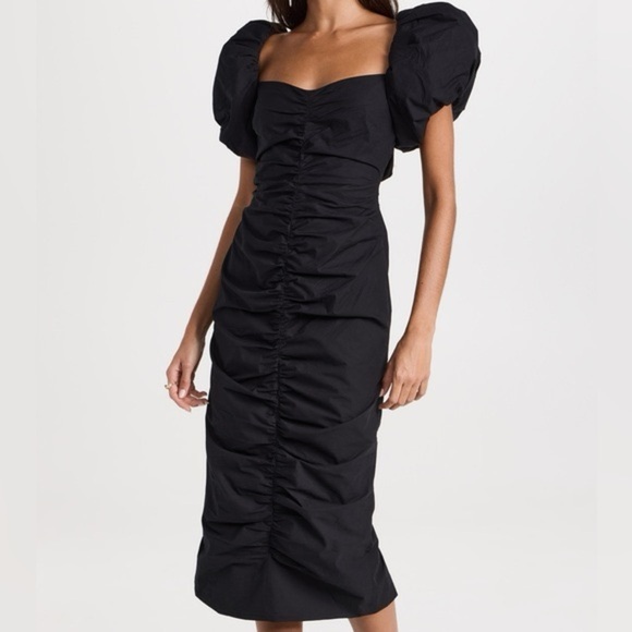 Rhode Tessa Dress in Black Size 2 - Picture 1 of 6